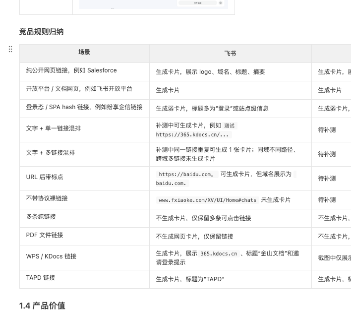 飞书竞品规则优化参考